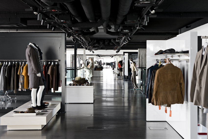 hugo boss showroom