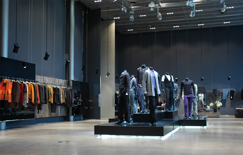 hugo boss showroom