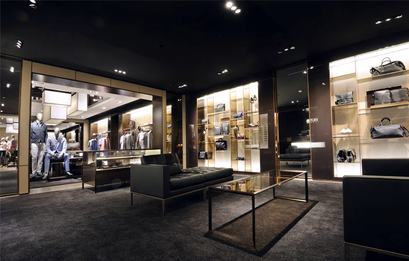 BOSS Store Beijing China World - Hollin Radoske Architects