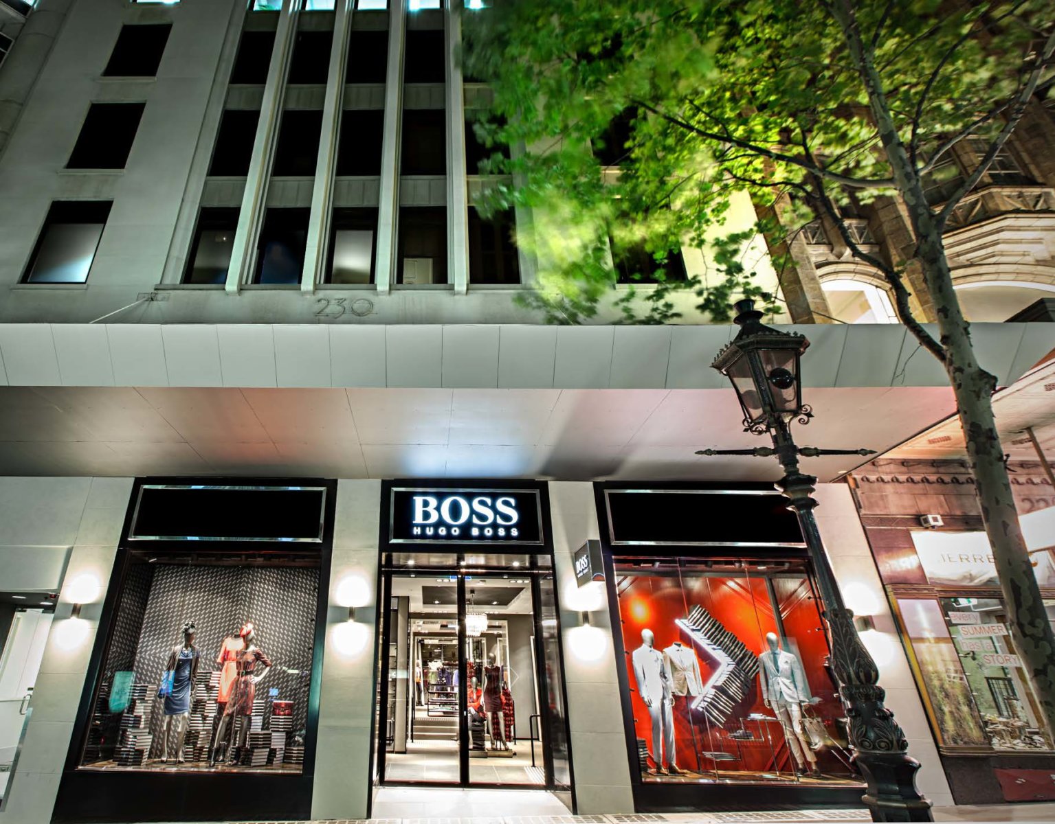BOSS Store Melbourne - Hollin Radoske 